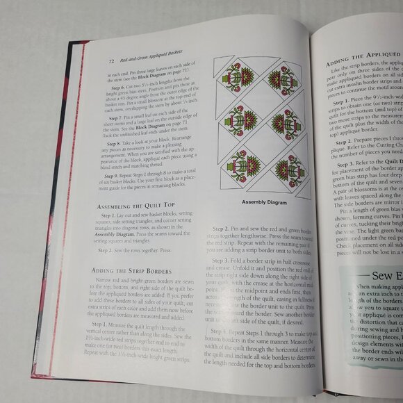 The Classic American Quilt Collection BASKETS A Rodale Quilt Book Quilt Patterns - Picture 10 of 11